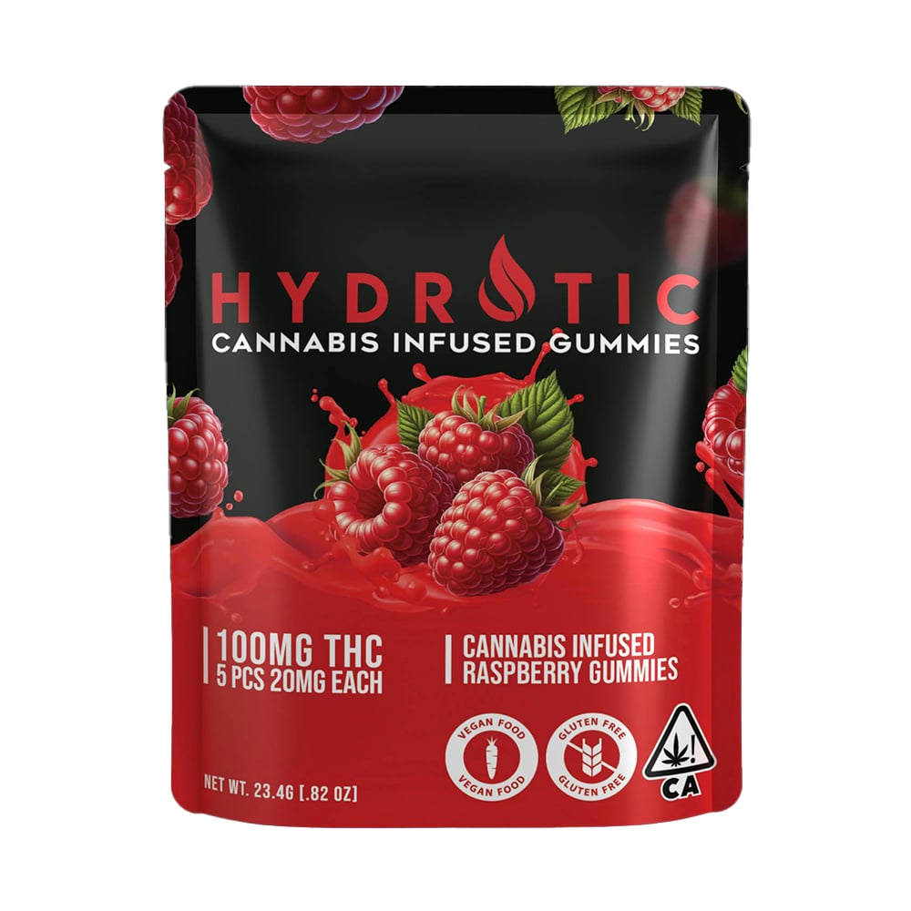 Raspberry [5pk] (100mg) by Hydrotic