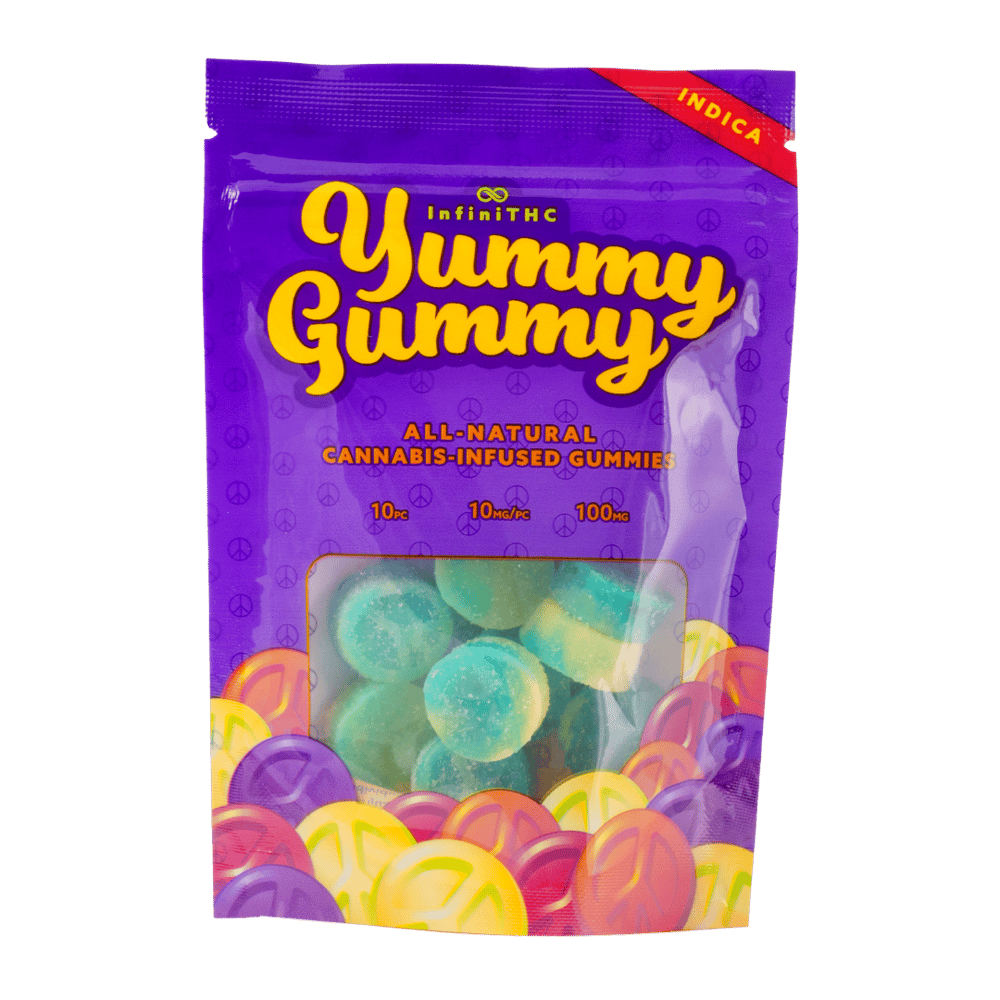 Blue Raspberry (100mg) by Yummy Gummy