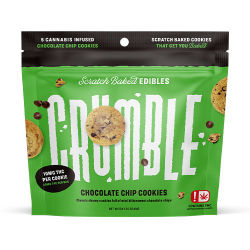 Night Time Chocolate Chip Cookies (50mg) by Crumble
