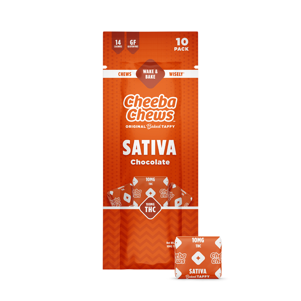 Sativa [10pk] (100mg) by Cheeba Chews in United States