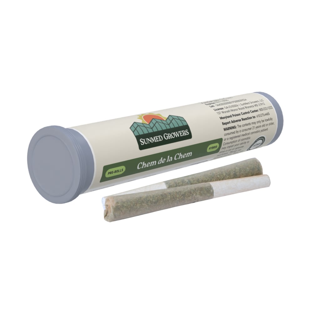 Chem de la Chem Pre-Roll 0.5g 2-Pack by SunMed Growers
