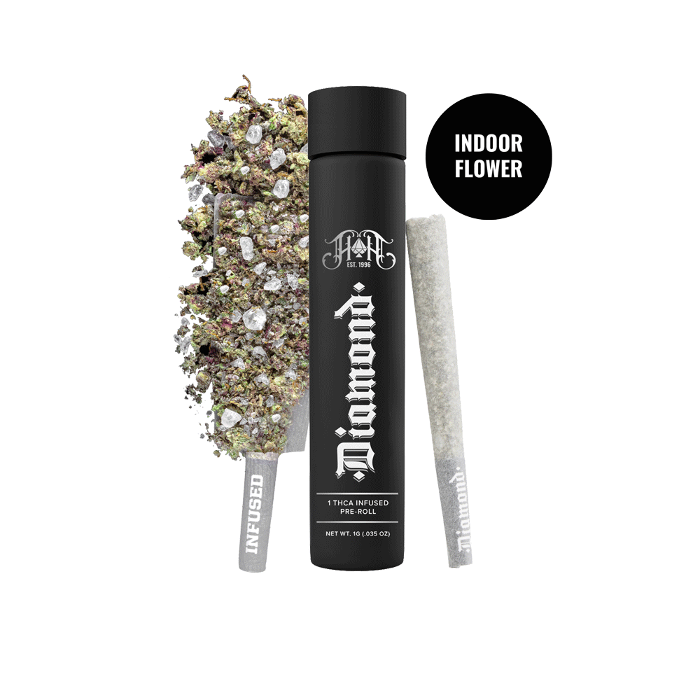 Royal Haze | Sativa - Diamond THCA-Infused Pre-Roll - 1G Joint by Heavy Hitters