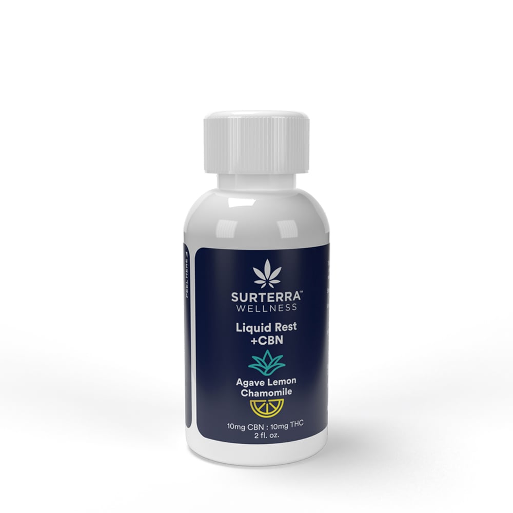 Agave Lemon Chamomile 1:1 (CBN:THC) [2fl oz] (10mg THC/10mg CBN) by Surterra Wellness
