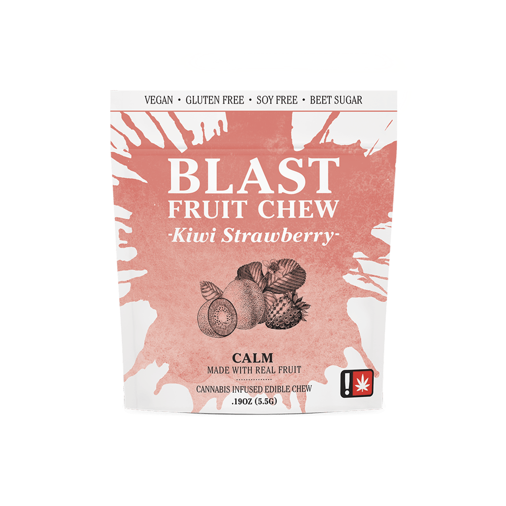 Kiwi Strawberry Fruit Chew Blast (50mg THC) by Chalice Farms