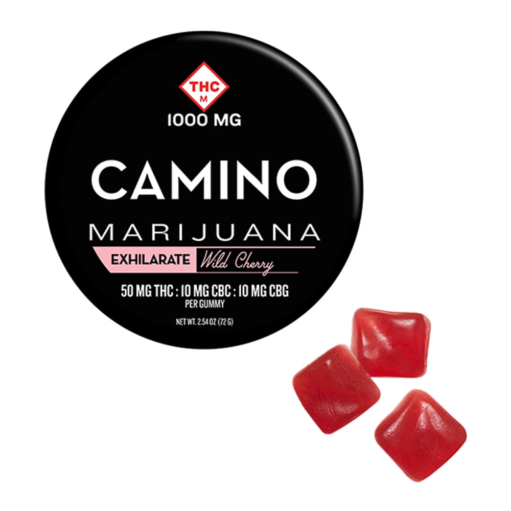5:1:1 'Exhilarate' Wild Cherry [20pk] (1000mg THC/200mg CBC/200mg CBG) by Camino