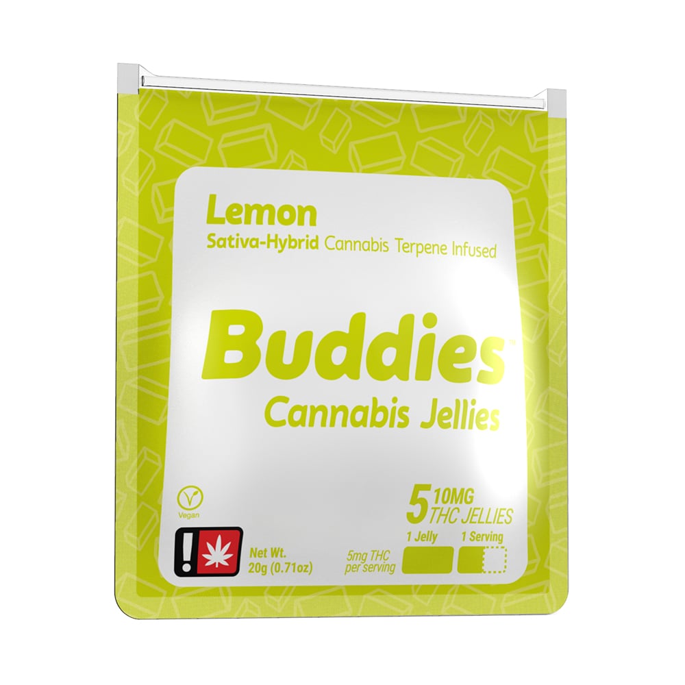 Lemon [5pk] (50mg) by Buddies Brand