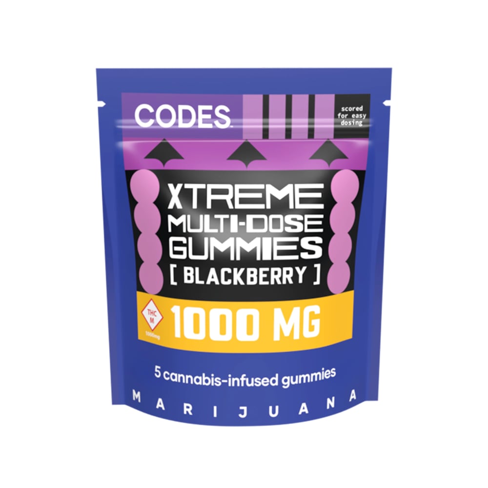Blackberry Xtreme [10pk] (1000mg) by Codes