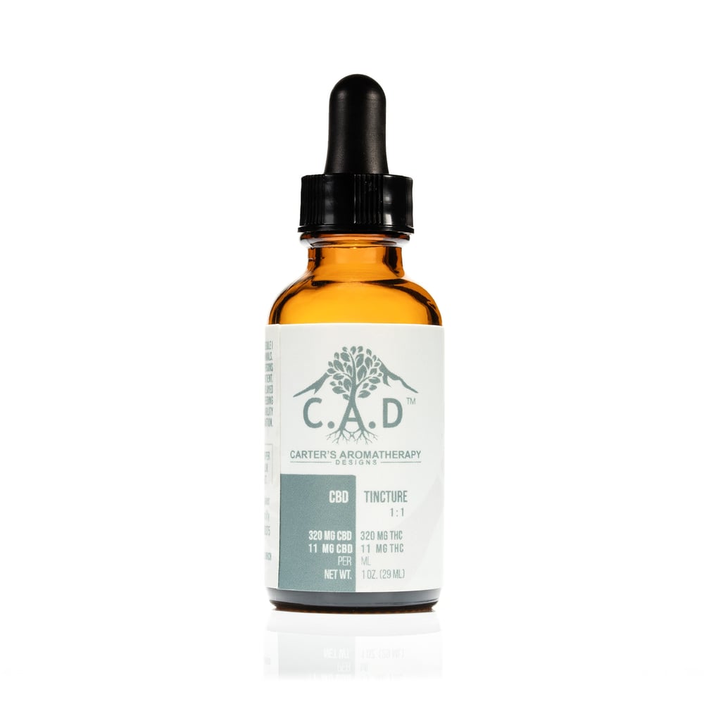 1:1 CBD:THC [1oz] (230mg CBD/234mg THC) by Carter's Aromatherapy Designs (C.A.D.) in United States