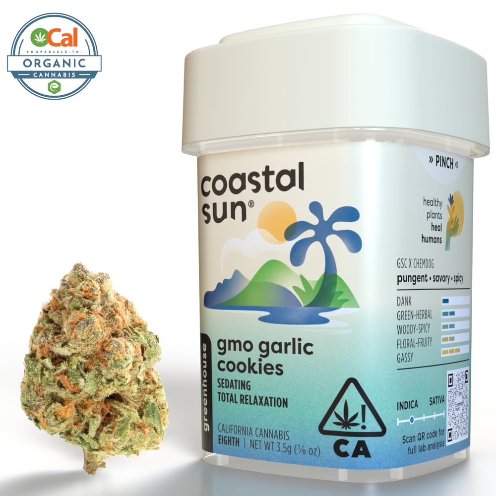GMO Garlic Cookies by Coastal Sun