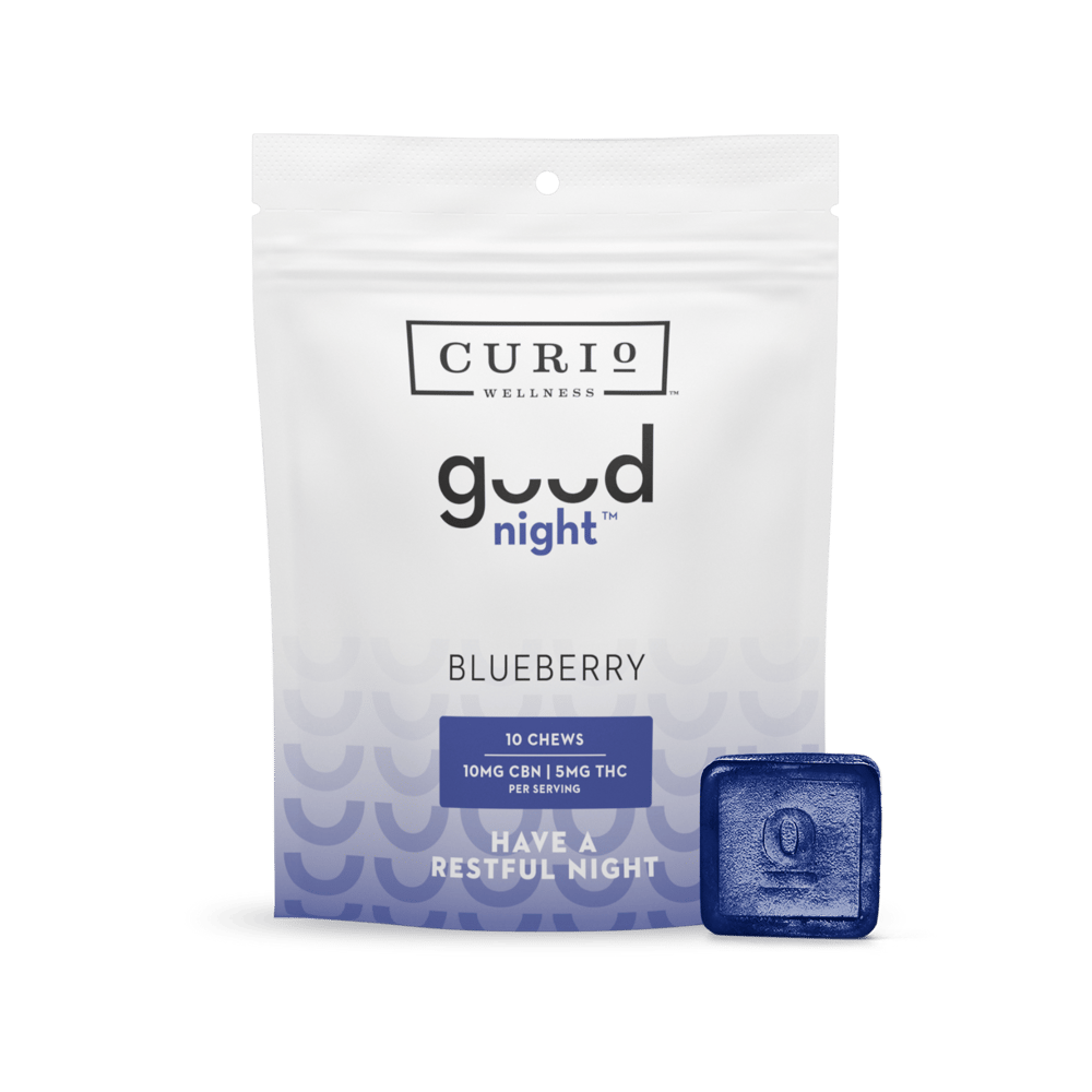 Good Night Chews [10pk] (100mg CBN/50mg THC) by Curio Wellness
