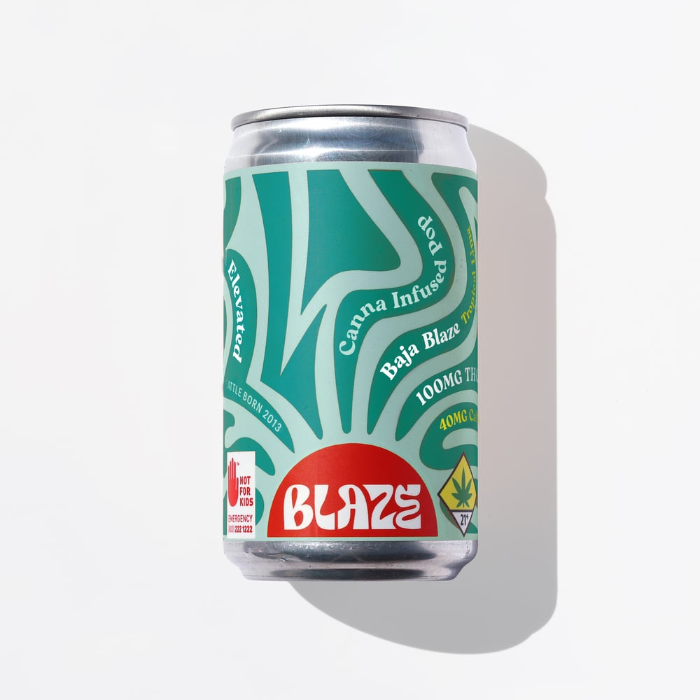 Baja [6oz] (100mg THC/40mg Caffeine) by Blaze