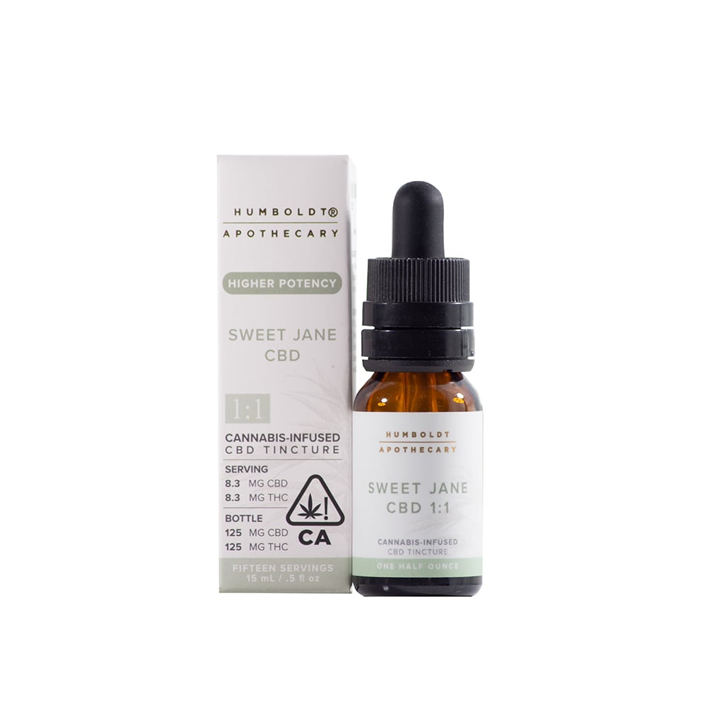 1:1 Sweet Jane [15ml] (125mg CBD/125mg THC) by Humboldt Apothecary