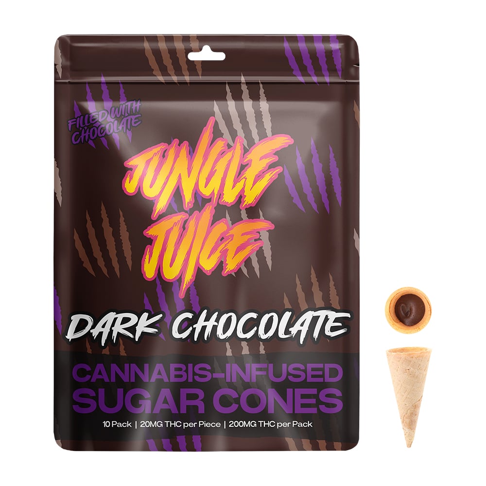 Dark Chocolate [10pk] (200mg) by Jungle Juice
