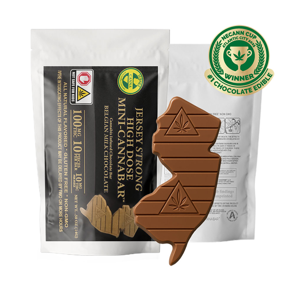 NJ Mini-bar [1pk] (100mg) by Jersey Canna