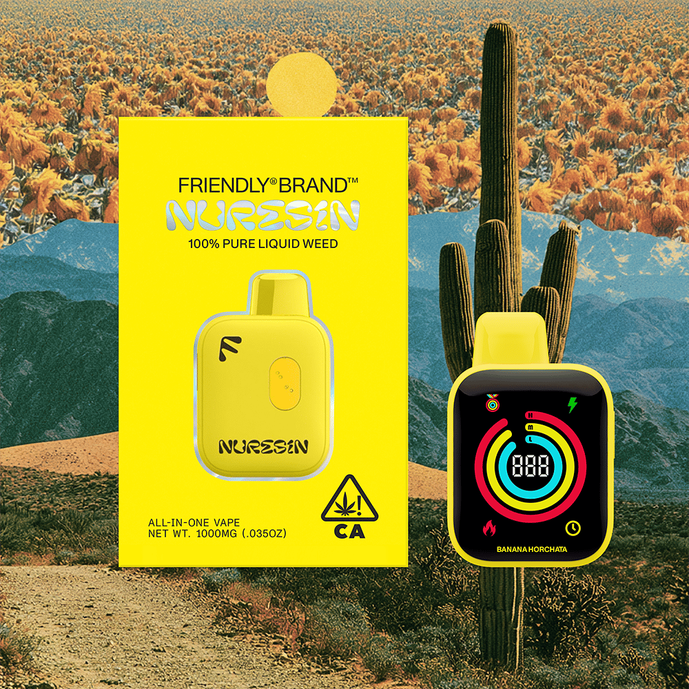 Banana Horchata [1000mg] by Friendly Brand