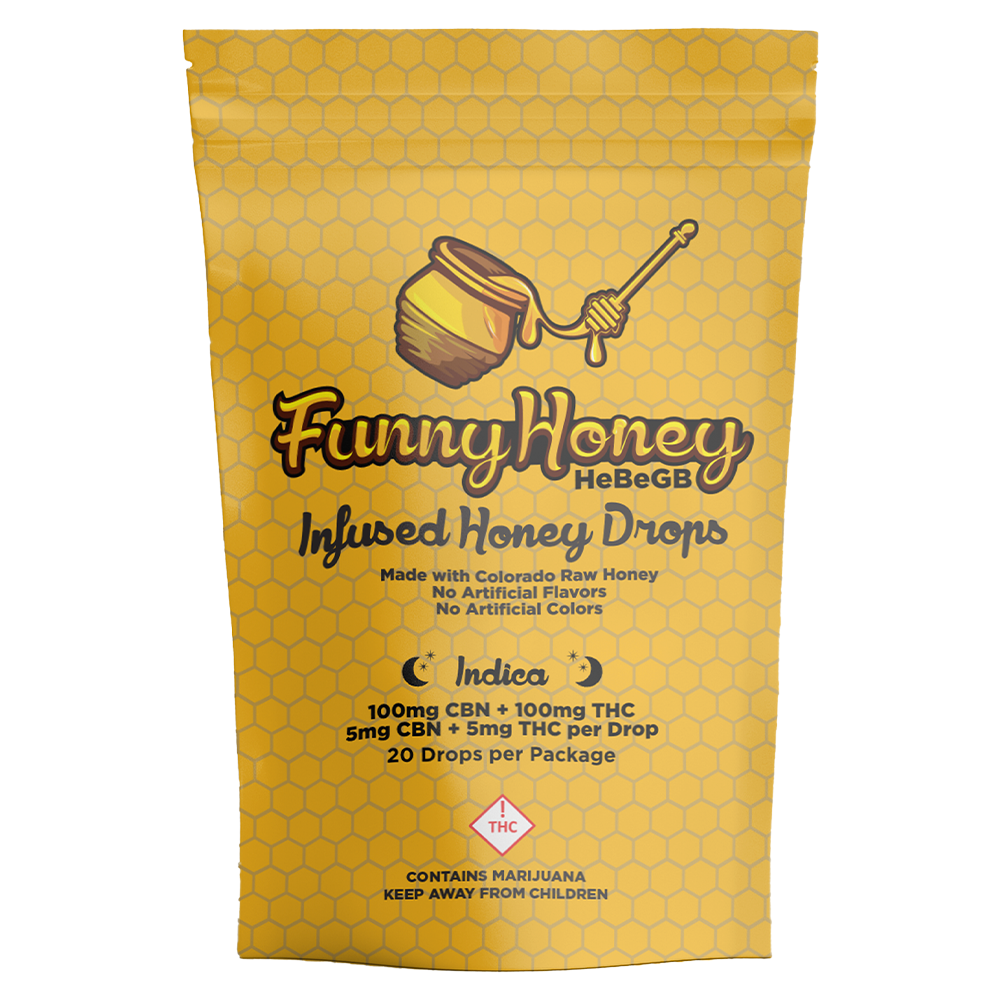 Indica [20pk] (100mg CBN/100mg THC) by Funny Honey