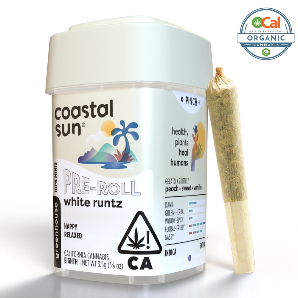 White Runtz [.35g] by Coastal Sun