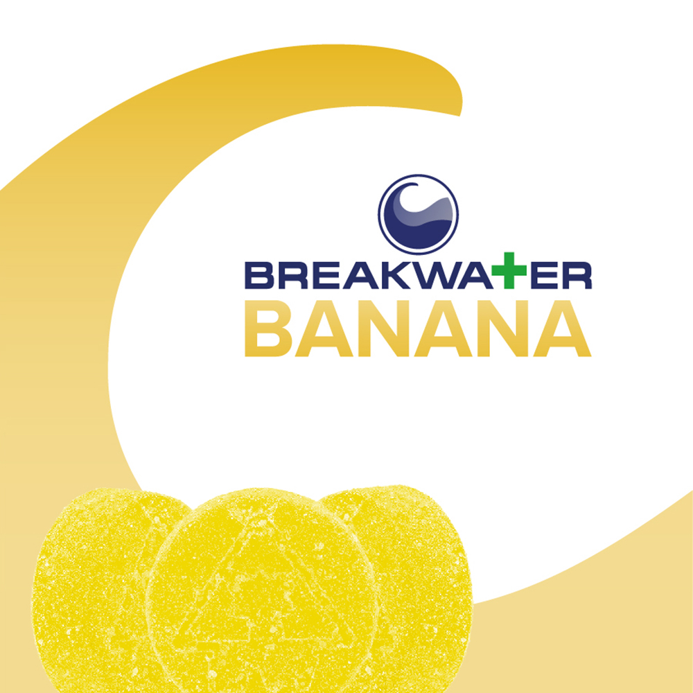 Banana [10pk] (100mg) by Breakwater