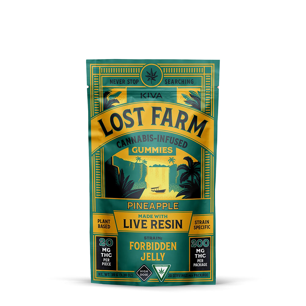 Pineapple x Forbidden Jelly [10pk] (200mg) by Lost Farm