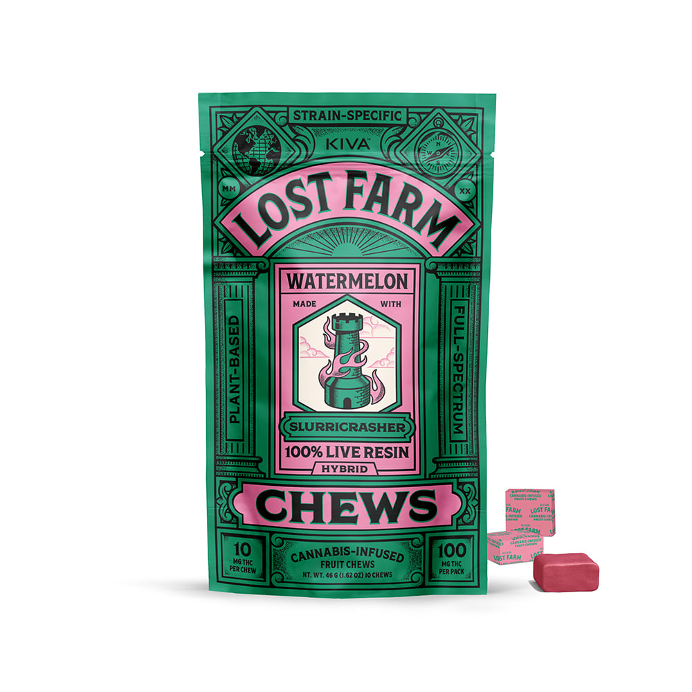 Watermelon x Slurricrasher [10pk] (100mg) by Lost Farm in United States