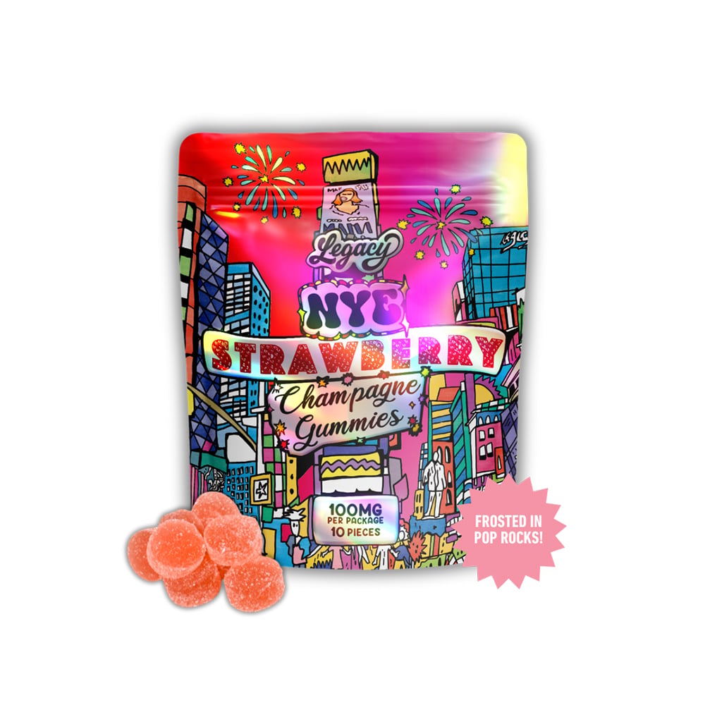 NYE Strawberry Champagne [10pk] (100mg) by Legacy
