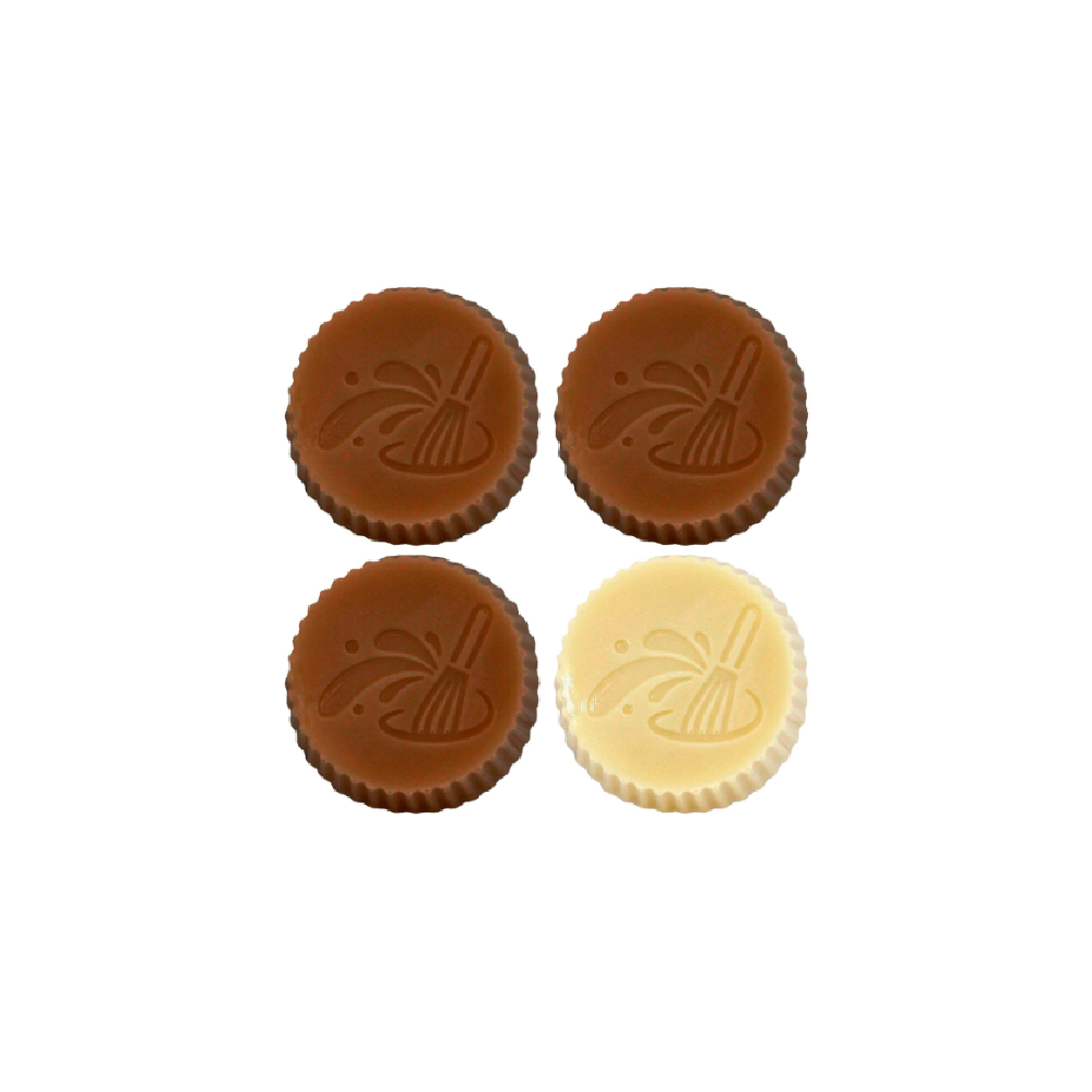 Nut Butter Cup Assortment [4pk] (10mg CBD/10mg THC) by Bernard's Cannabis Creations