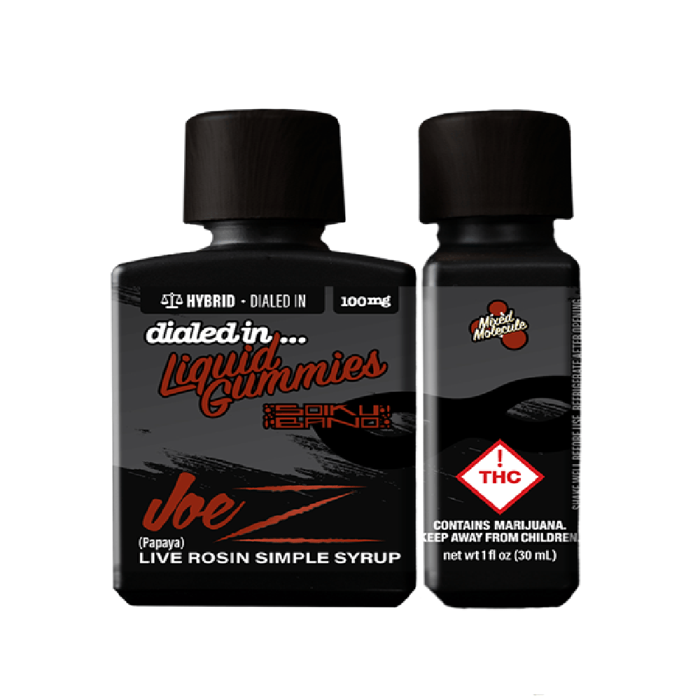 100mg - Joe-Z - Rosin Drops by Dialed In Gummies