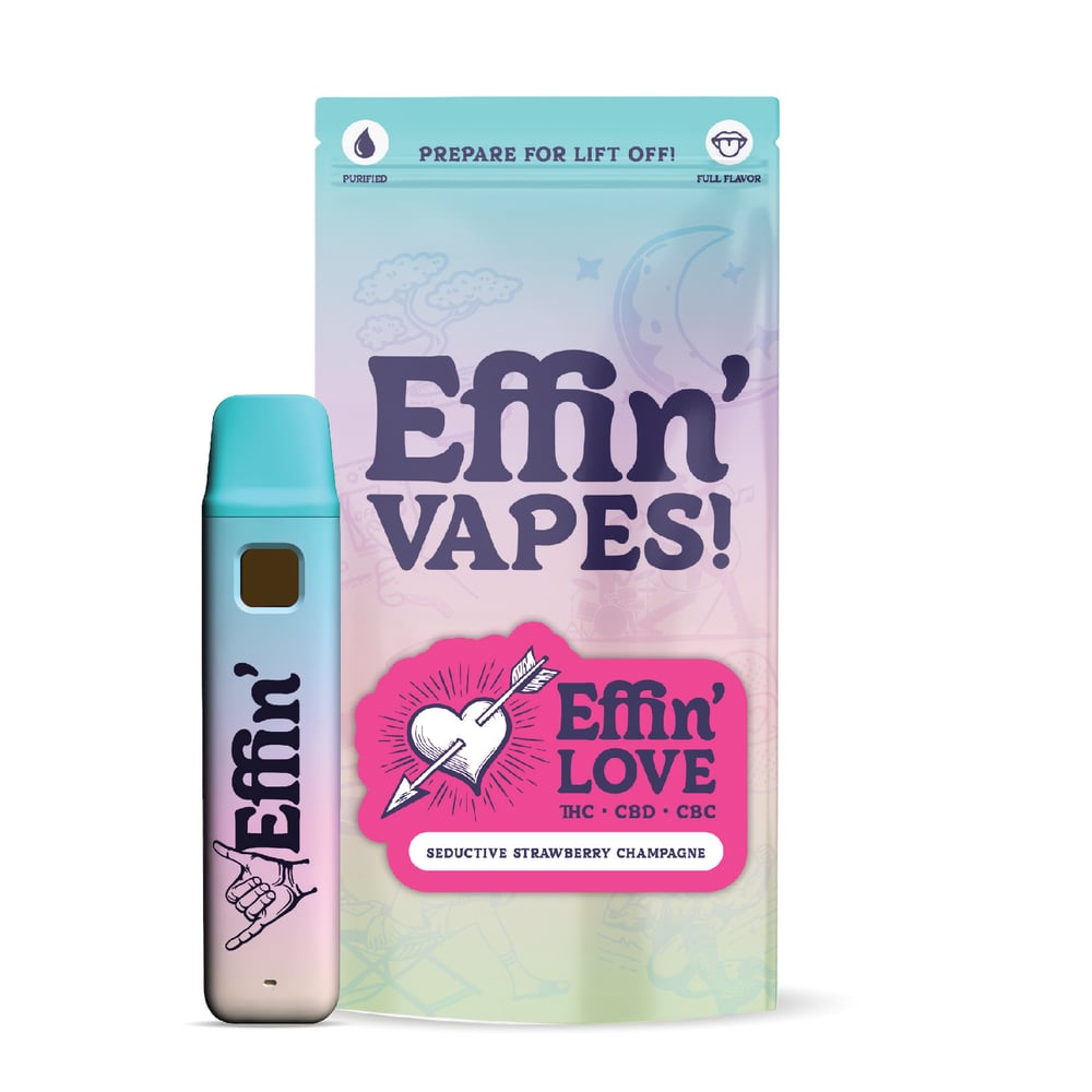 14:1:1 Seductive Strawberry Champagne [1000mg] by Effin'