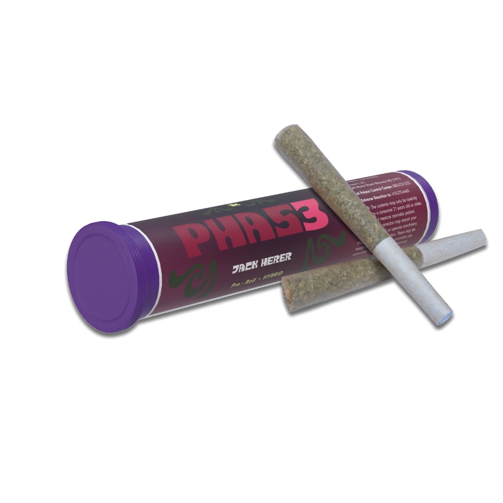 Jack Herer Pre-Roll 0.5g 2-Pack by Phase 3