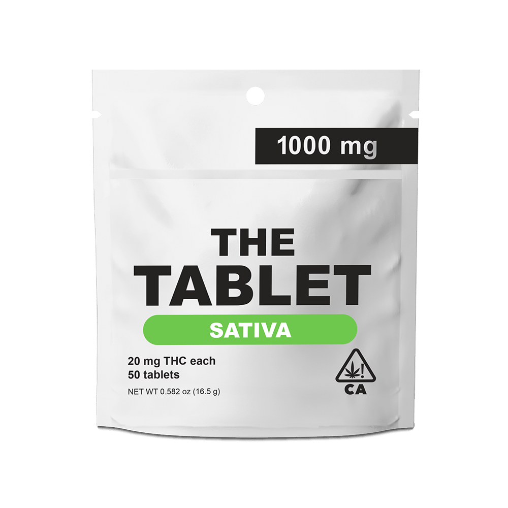 Sativa [50pk] (1000mg) by THE TABLET in United States