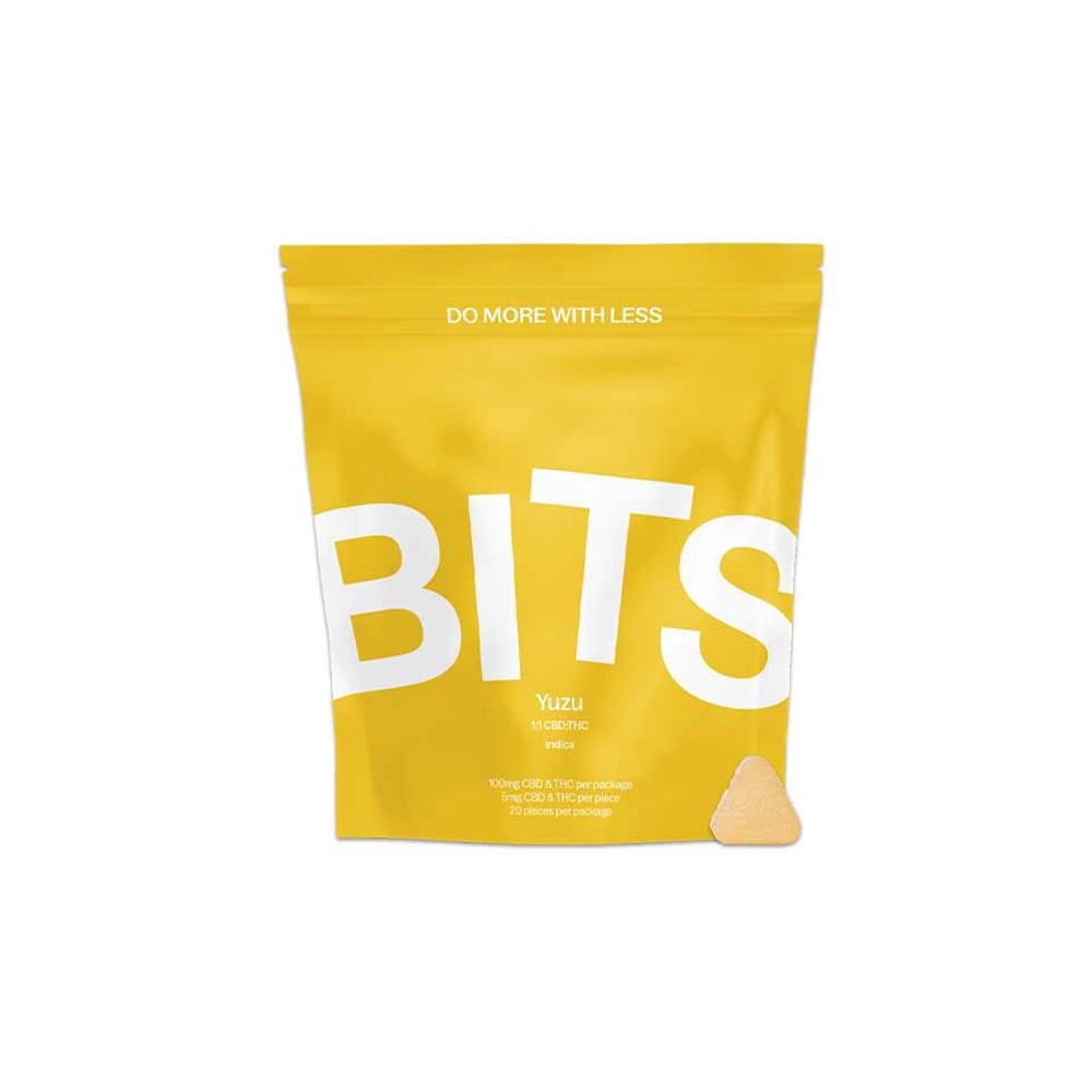 Yuzu 1:1 CBD:THC [20pk] (100mg CBD/100mg THC) by Bits