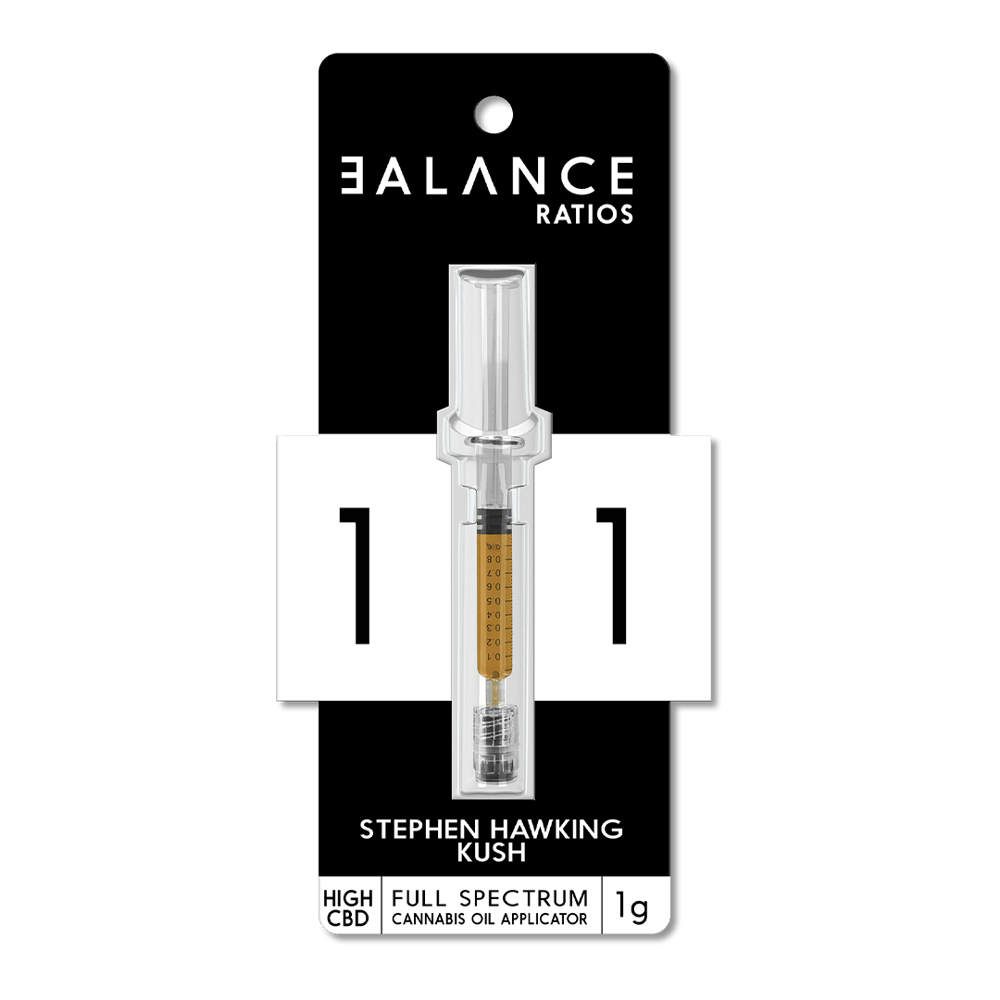 BALANCE Ratios 1:1 High CBD Applicator - Stephen Hawking Kush by Mfused