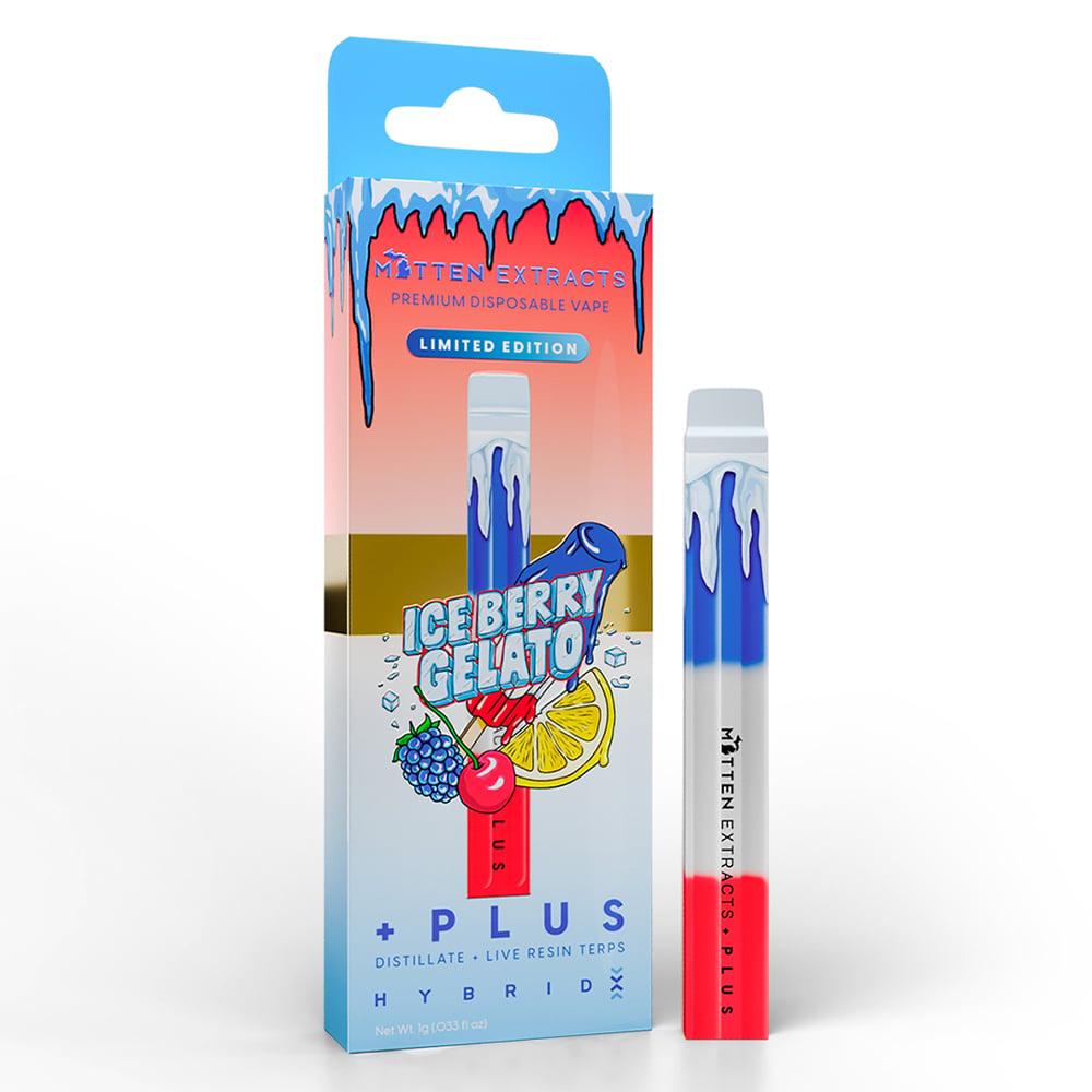 Ice Berry Gelato [1000mg] by Mitten Extracts in United States