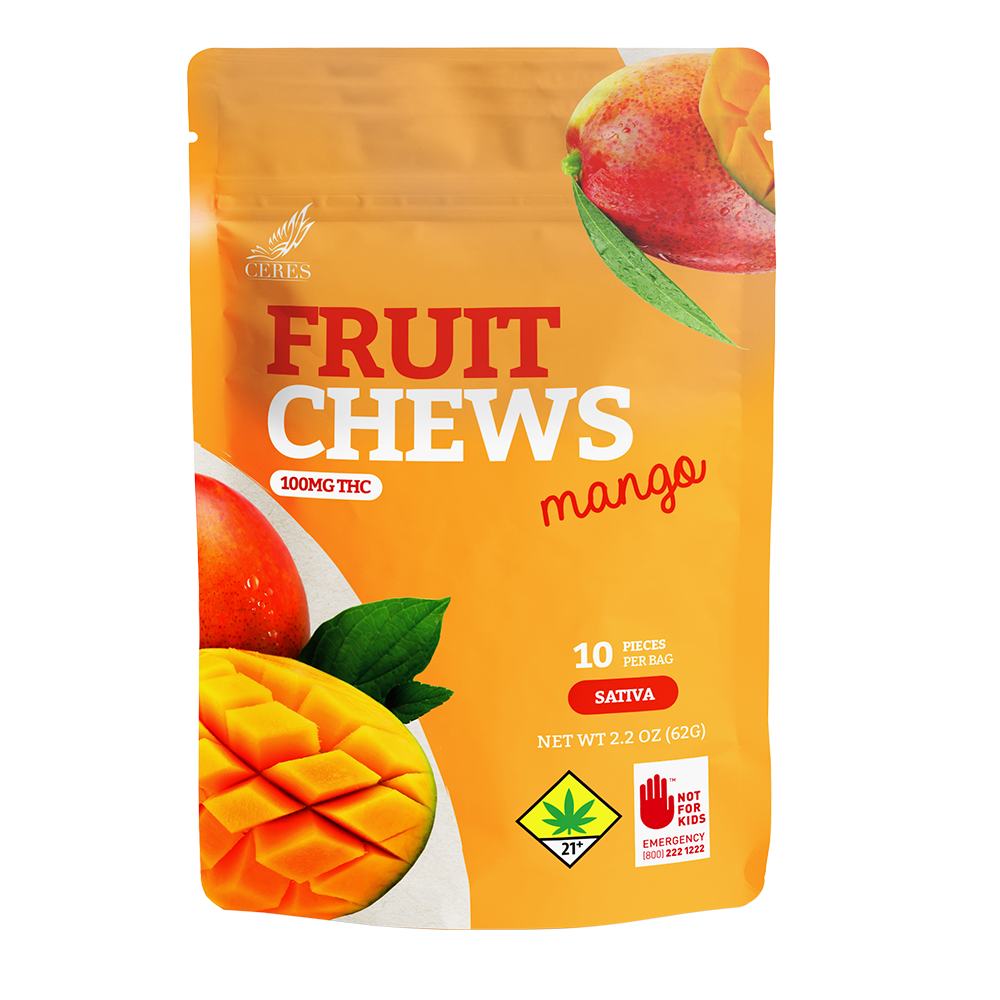 Mango - Sativa [10pk] (100mg) by Ceres