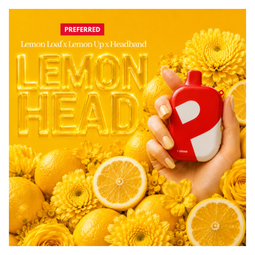 Lemonhead AIO Vape [1000mg] by Preferred Gardens