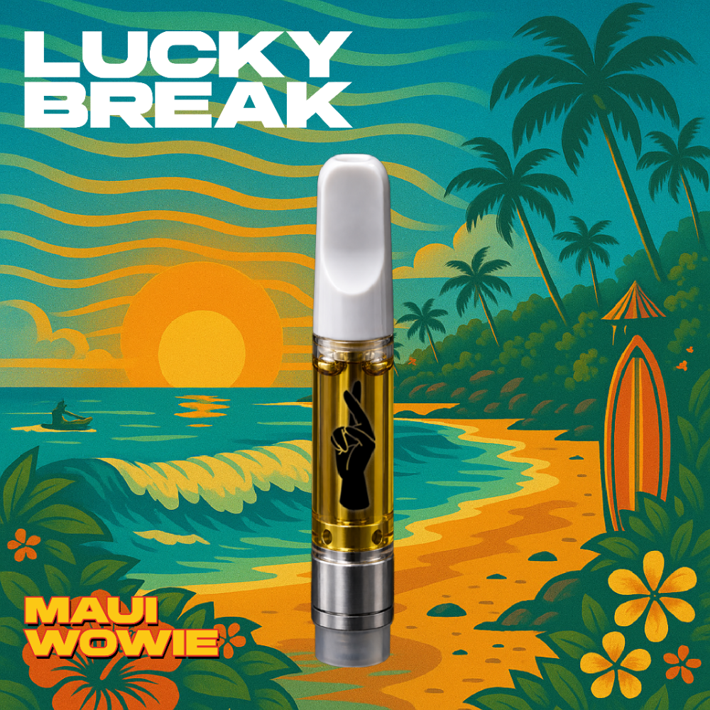 Maui Wowie 1g Cart 0147 by Lucky Break