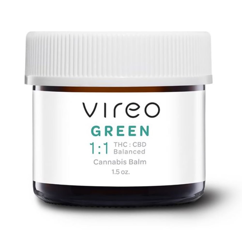 1:1 Green Balm [1.5oz] (50mg CBD/50mg THC) by Vireo