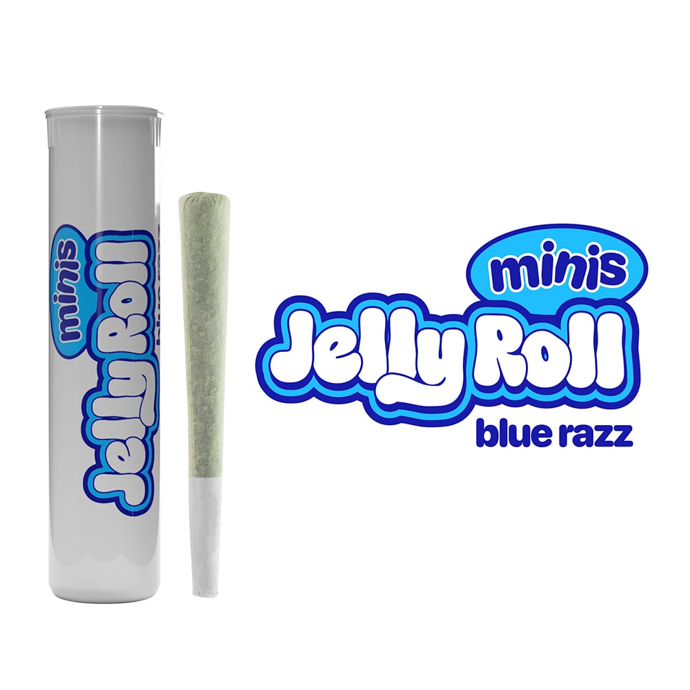 Blue Razz - .6g - Infused Preroll by Jelly Roll
