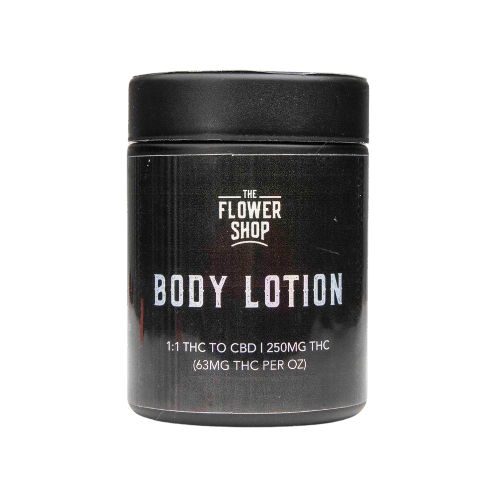 1:1 Body Lotion (250mg CBD/250mg THC) by The Flower Shop