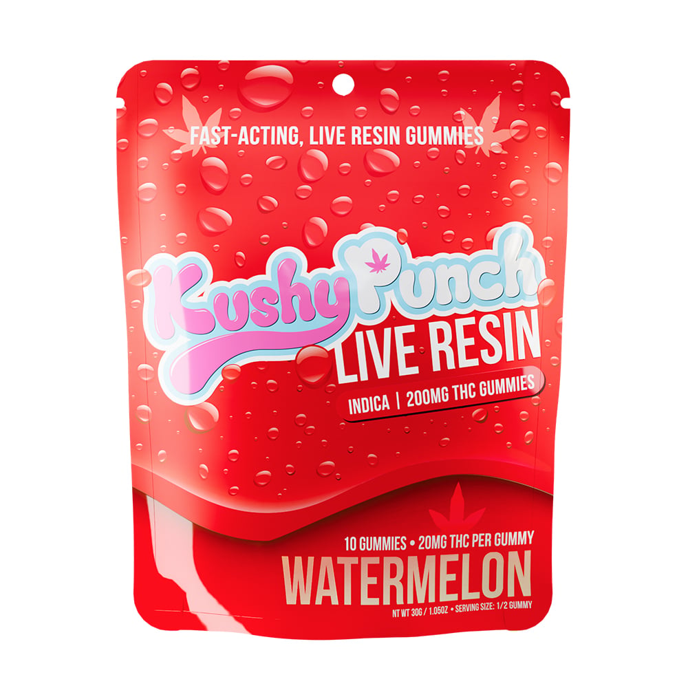 Watermelon - Indica [10pk] (200mg) by Kushy Punch