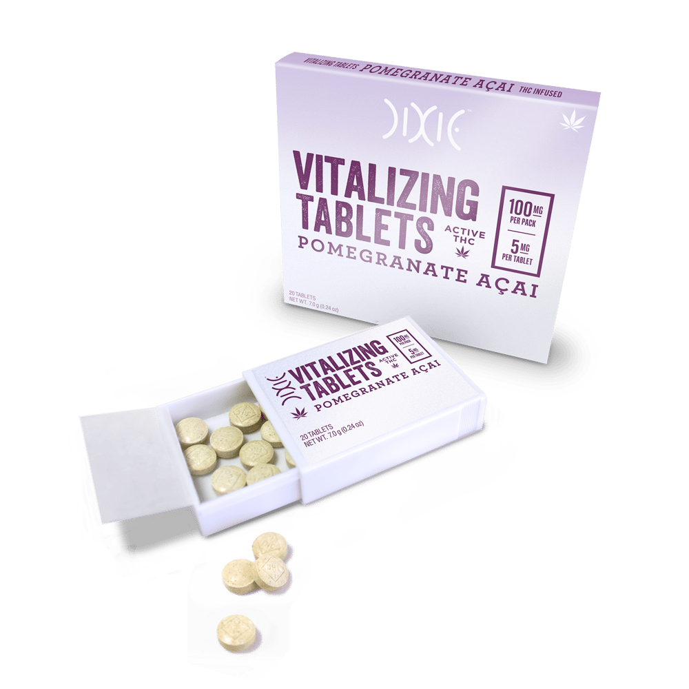 VITALIZING - Pomegranate-Acai [20pk] (100mg) by Dixie