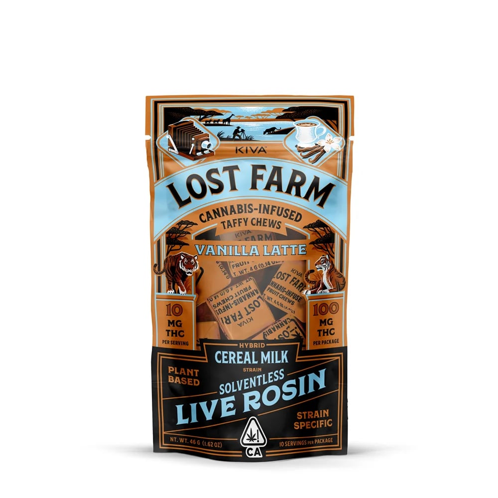 Vanilla Latte x Cereal Milk [10pk] (100mg) by Lost Farm in United States