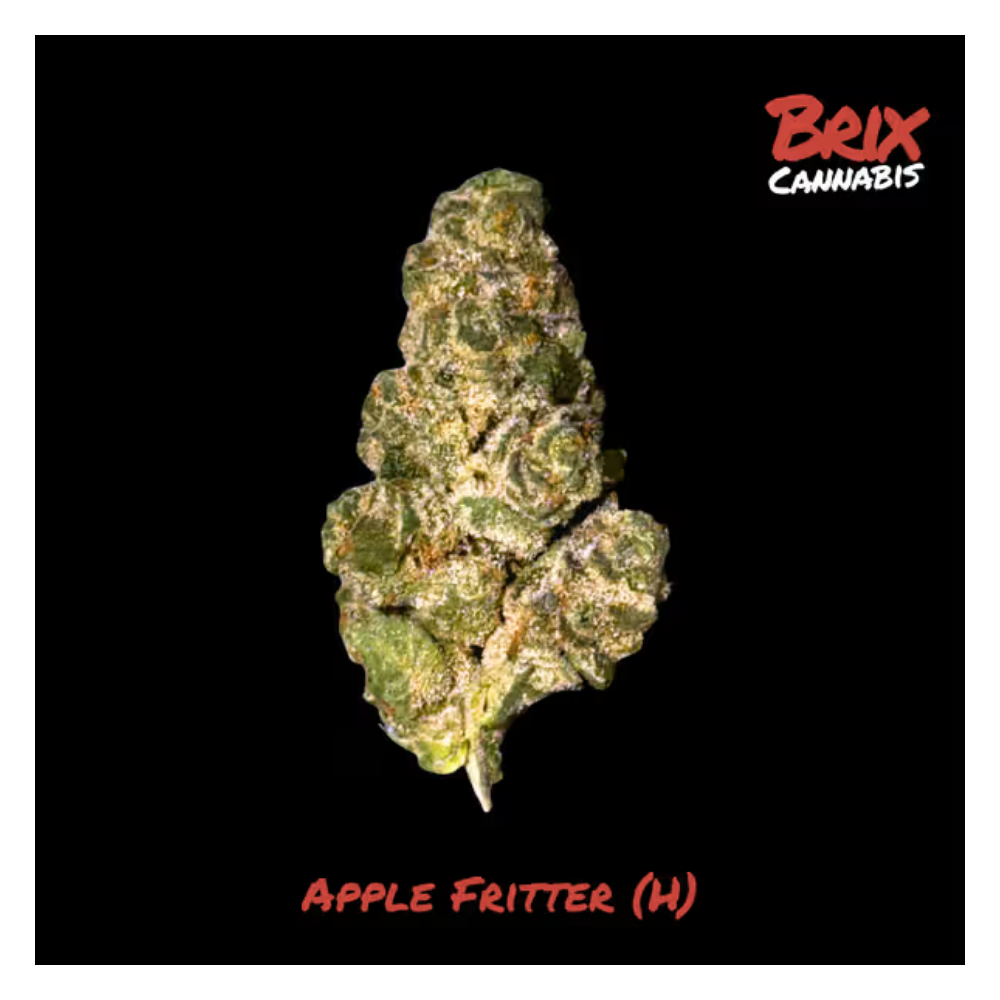 Apple Fritter Whole Flower 3.5g (H) 00539 by Brix Cannabis