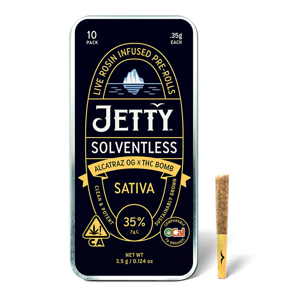 Alcatraz OG x THC Bomb [.35g] by Jetty Extracts
