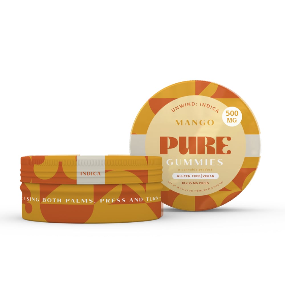 Mango - Sativa (500mg) by PURE Edibles
