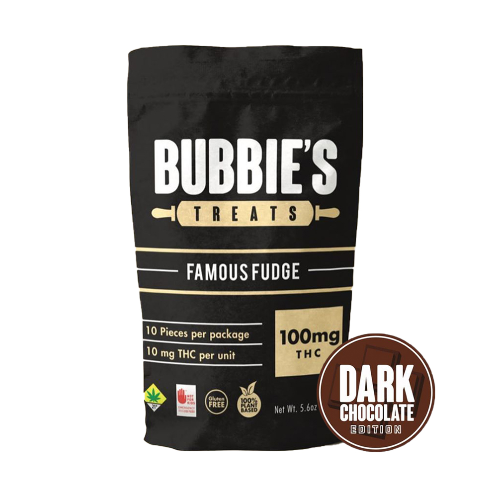 Dark Chocolate (100mg) by Bubbie's Treats