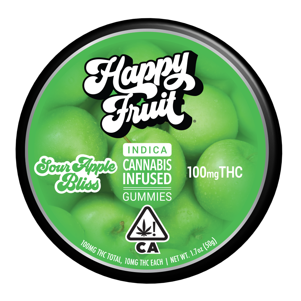 Apple Bliss (1000mg) by Happy Fruit