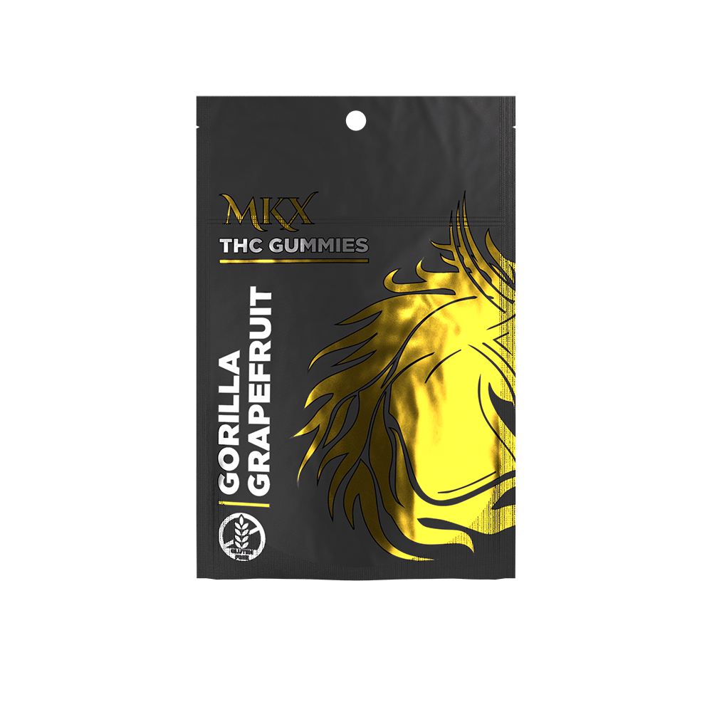 100mg Gummies | Gorilla Grapefruit | 5pk by MKX Oil Co.