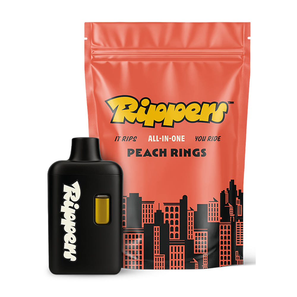 Peach RIngs [2000mg] by Rippers Vapes