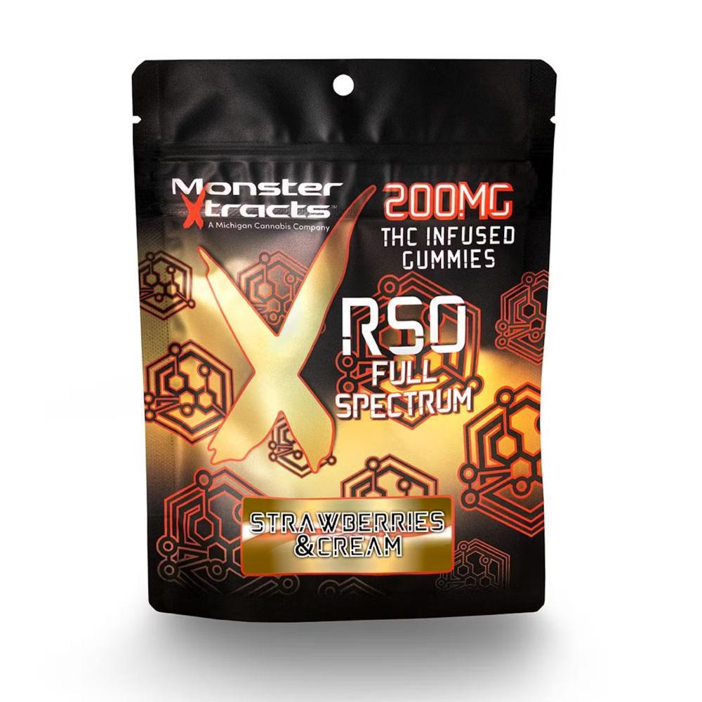 Strawberries and Cream (200mg) by Monster Xtracts